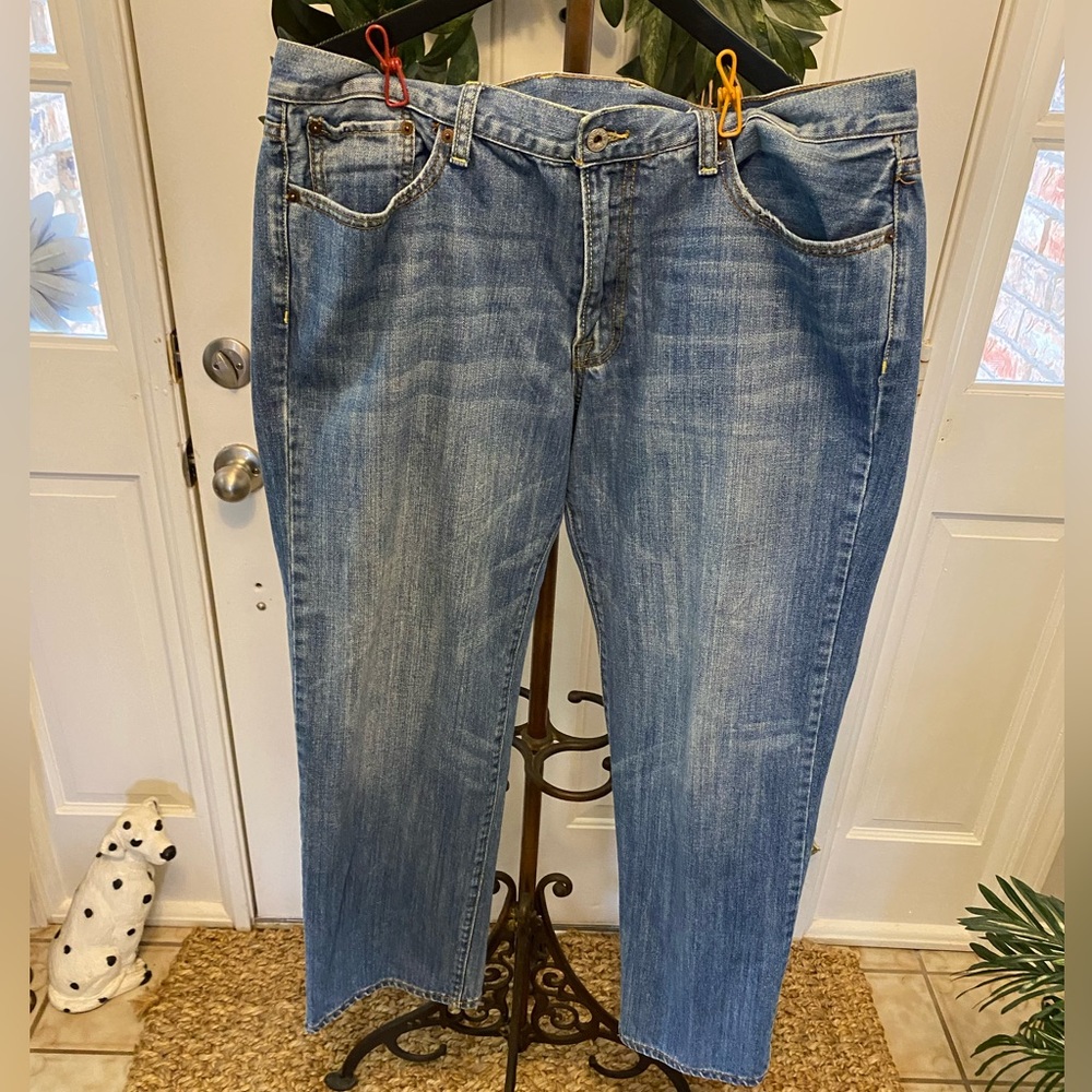 Mens Lucky Brand Straight Boot Cut Jeans 36